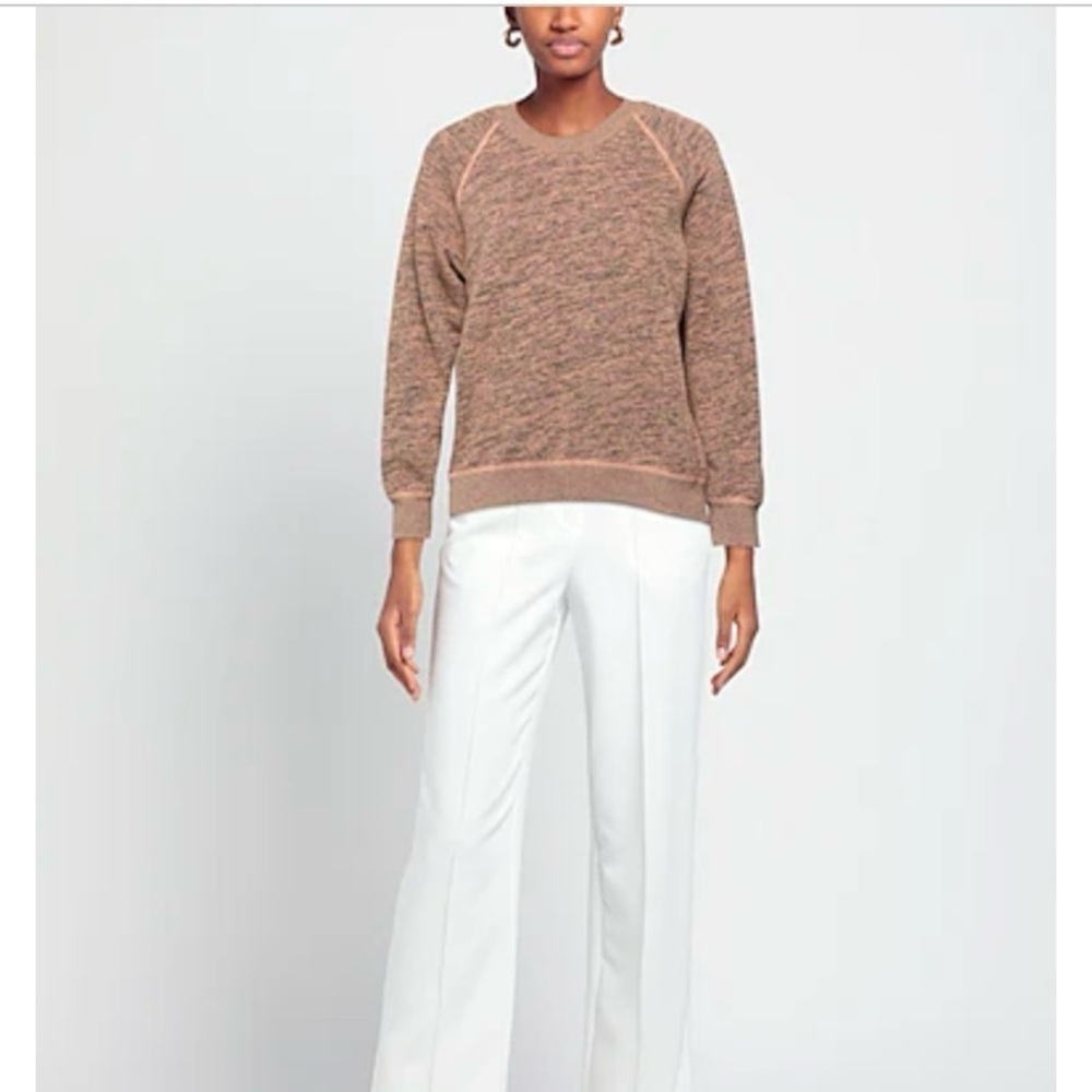 John Elliott Women's Light Brown Crew Neck Sweatshirt NWOT Sz-0